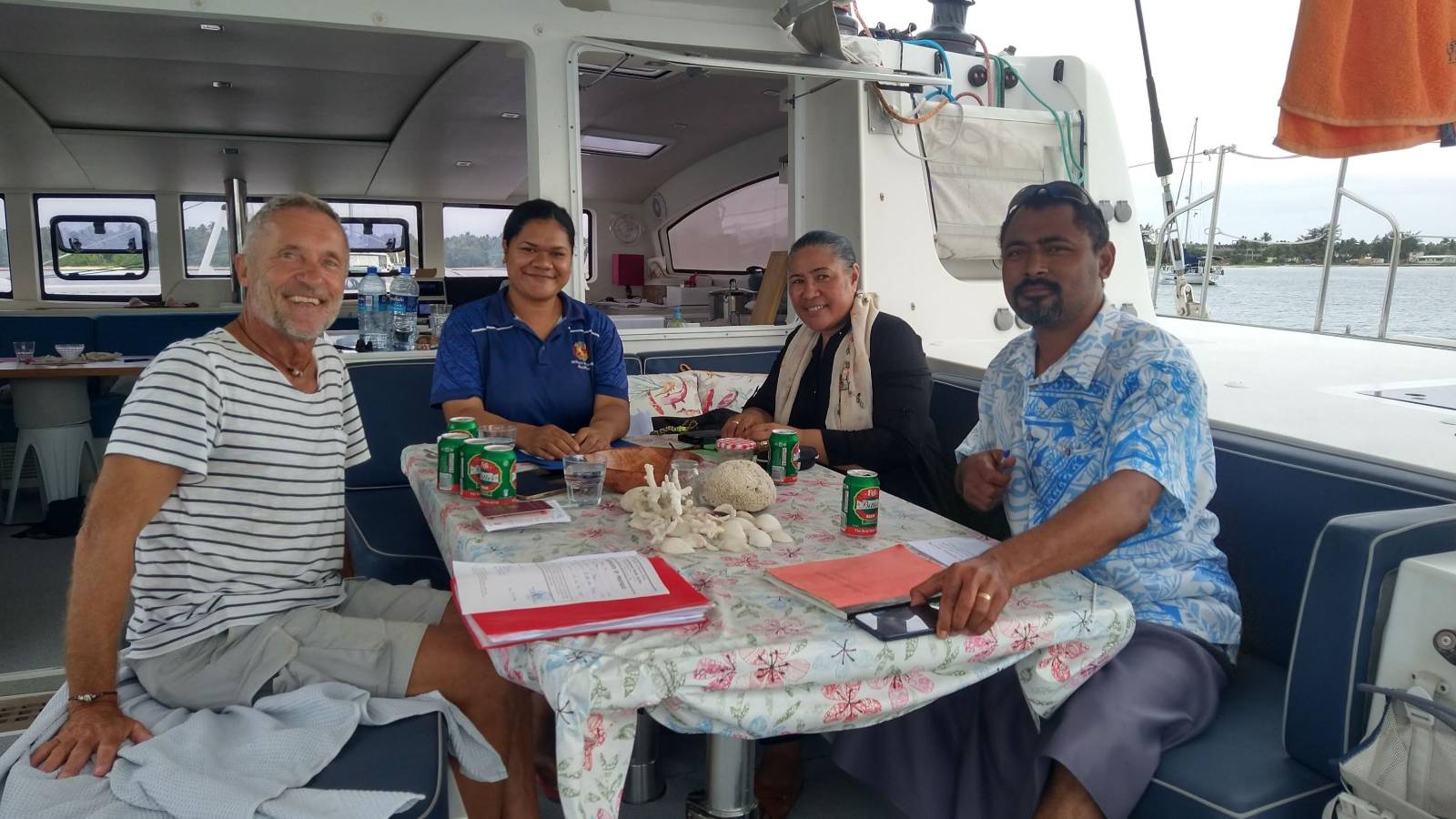 Einklarieren in Tonga (Franz)