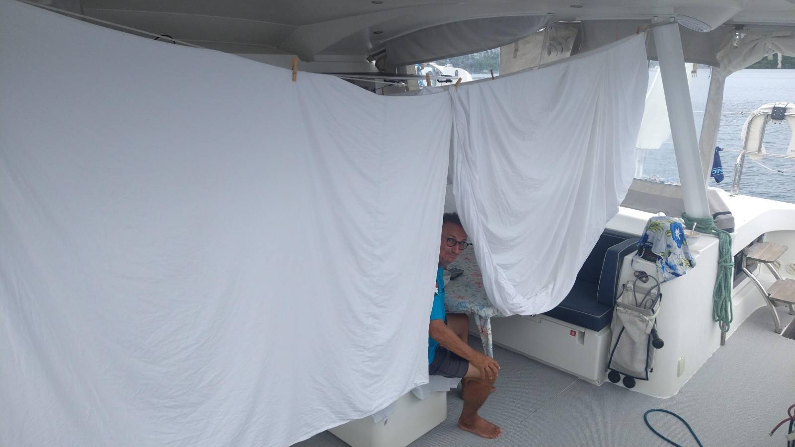 Waschtag in Neiafu  Tonga (Franz)